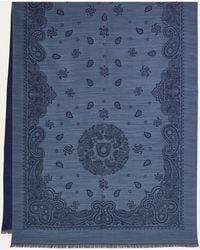 Ferragamo - Arabesque Print Stole - Lyst