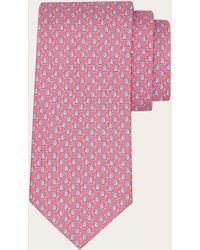Ferragamo - Penguin Print Silk Tie - Lyst