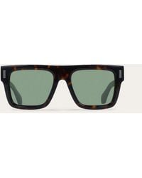 Ferragamo - Rectangular Frame Sunglasses - Lyst