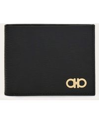 Ferragamo - Gancini Wallet With Id Window - Lyst