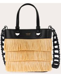 Ferragamo - Fringed Tote Bag - Lyst