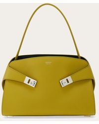 Ferragamo - Donna Borsa A Spalla Hug Soft Bicolore (M) - Lyst