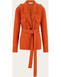 Ferragamo - Deconstructed Blazer - Lyst