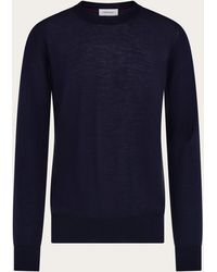 Ferragamo - Crew Neck Pullover - Lyst
