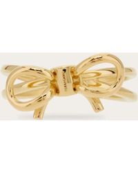 Ferragamo - Damen Ring Mit Schleife (54Mm) - Lyst