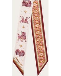 Ferragamo - Horoscope Print Mini Bandeau - Lyst