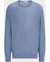 Ferragamo - Crew Neck Sweater - Lyst