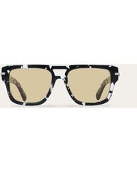 Ferragamo - Navigator Frame Sunglasses - Lyst