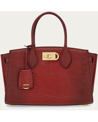 Ferragamo - Donna New Studio Soft Bag (M) - Lyst