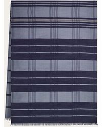 Ferragamo - Check Stole - Lyst