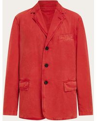 Ferragamo - Single Breasted Jacket - Lyst