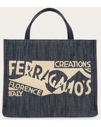 Ferragamo - Tote Bag With Logo (s) - Lyst