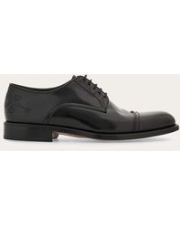 Ferragamo - Oxford With Perforated Detailing - Lyst