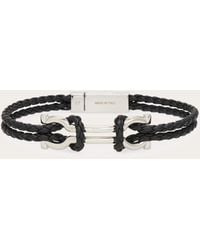 Ferragamo - Double Gancini Bracelet (20Cm) - Lyst