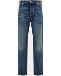 Ferragamo - Five Pocket Vintage Wash Jeans - Lyst