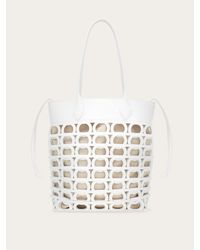 Ferragamo - Gancini Tote Bag (M) - Lyst