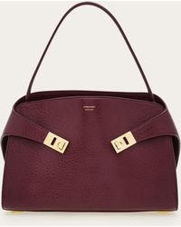 Ferragamo - Hug Soft Shoulder Bag (M) - Lyst
