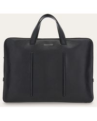Ferragamo - Dual Pocket Business Bag - Lyst