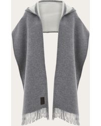 Ferragamo - Donna Sciarpa Con Cappuccio - Lyst