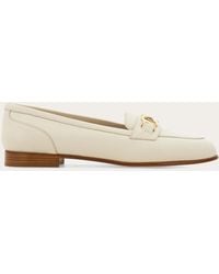 Ferragamo - Gancini Ornament Moccasin .5 - Lyst