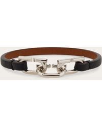 Ferragamo - Bicolor Gancini Bracelet - Lyst