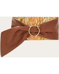 Ferragamo - Adjustable Sash Belt - Lyst