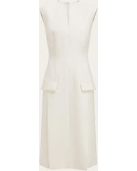 Ferragamo - Sleeveless Tailored Dress - Lyst