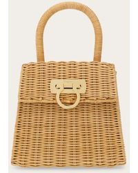 Ferragamo - Iconic Top Handle (S) - Lyst