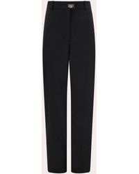Ferragamo - Cashmere Blend Tailored Trouser - Lyst