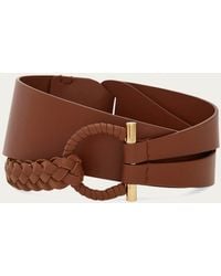 Ferragamo - Covered Gancini Fixed Belt - Lyst