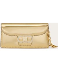 Ferragamo - Mini Bag Double Gancini Chain - Lyst