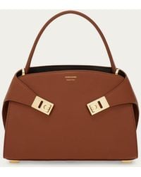 Ferragamo - Hug Soft Bicolor Handbag (Xs) - Lyst