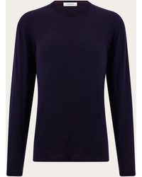 Ferragamo - Crewneck Sweater - Lyst
