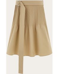 Ferragamo - Skirt With Micro Detail - Lyst