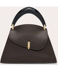 Ferragamo - Geometric Handbag With Sculptural Handle - Lyst