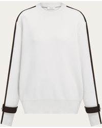 Ferragamo - Damen Rundhalspullover - Lyst