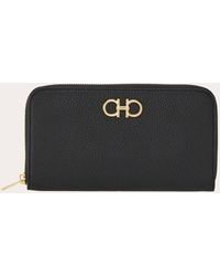 Ferragamo - Damen Gancini Geldbörse - Lyst