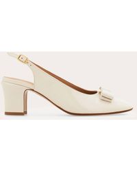 Ferragamo - Vara Bow Slingback .5 - Lyst