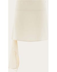 Ferragamo - Women Asymmetric Mini Skirt - Lyst