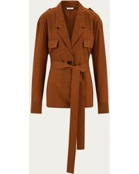Ferragamo - Deconstructed Blazer - Lyst