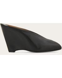 Ferragamo - Peep Toe Mule - Lyst