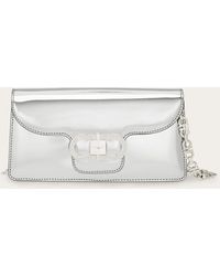 Ferragamo - Mini Bag Double Gancini Chain - Lyst