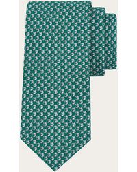 Ferragamo - Pegasus Print Silk Tie - Lyst