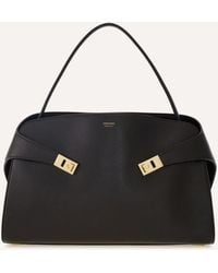 Ferragamo - Donna Borsa A Spalla Hug Soft Bicolore (L) - Lyst