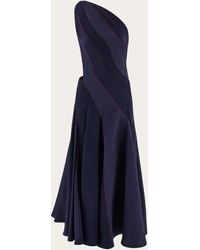Ferragamo - Women Long One Shoulder Dress - Lyst