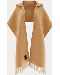 Ferragamo - Hybrid Hooded Stole - Lyst