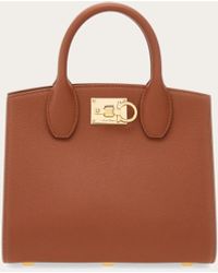 Ferragamo - Studio Box Bag (S) - Lyst