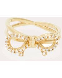 Ferragamo - Vara Bow Ring (54Mm) - Lyst