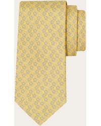Ferragamo - Good Luck Print Silk Tie - Lyst