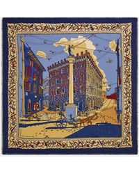 Ferragamo - Palazzo Spini-Feroni Print Shawl - Lyst